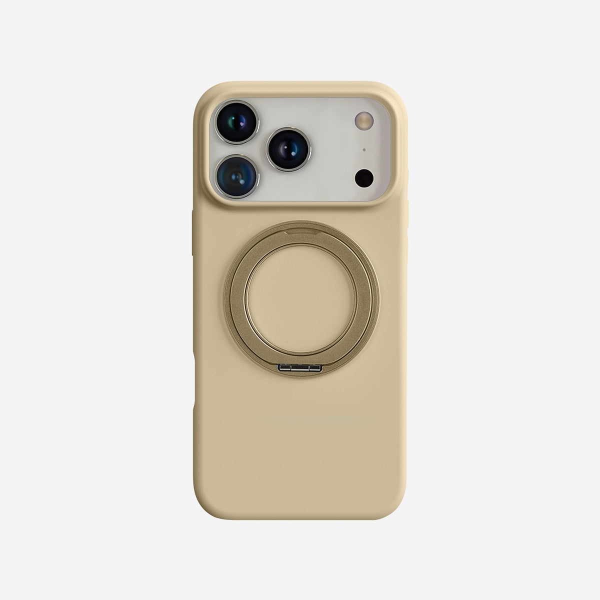 iPhone 17 Pro Max Silicone Case with Stand