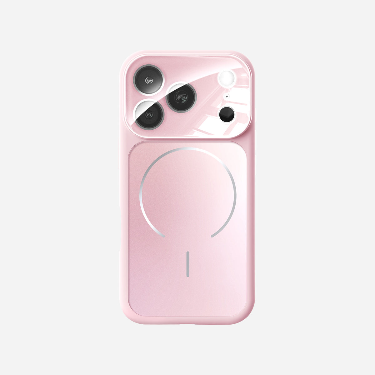 iPhone 17 Pro Max Silicone Case with Camera Lens Protector
