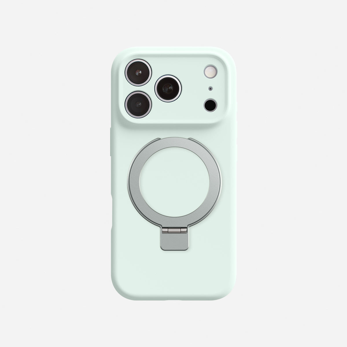 iPhone 18 Pro Max Silicone Case with Stand
