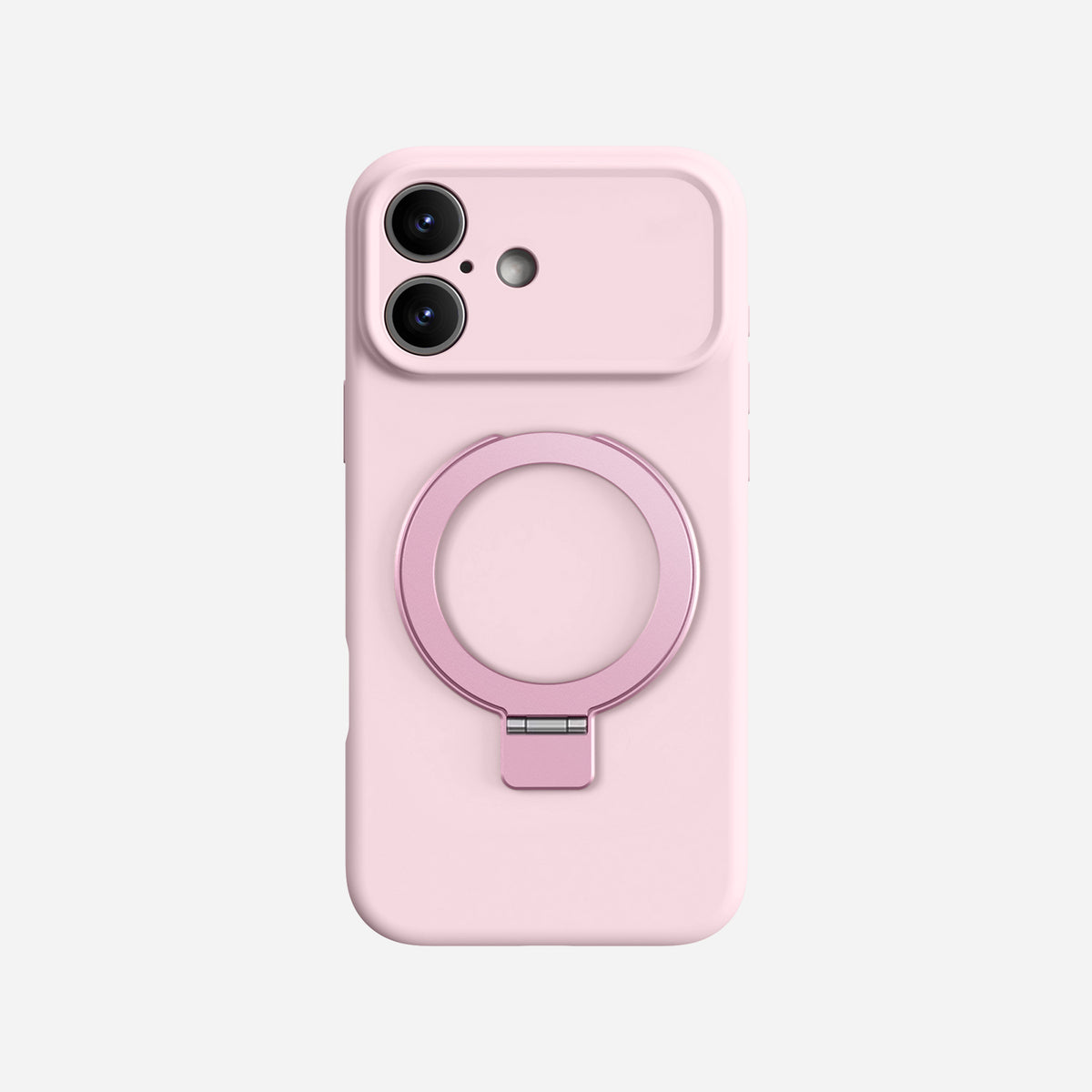 iPhone 17 Silicone Case with Stand