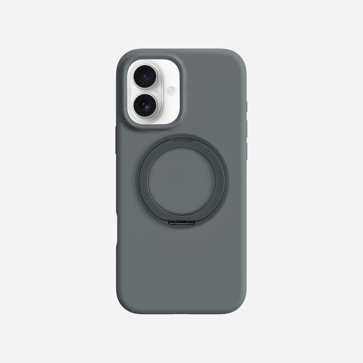 iPhone 17 Silicone Case with Stand
