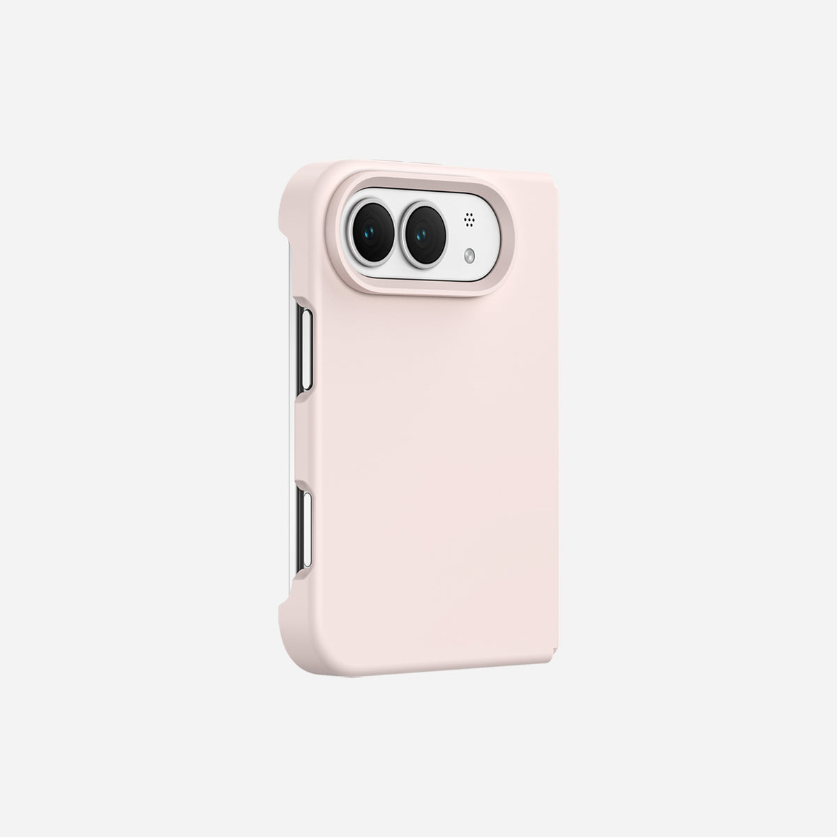iPhone Duo silicone case with MagSafe - chalk pink
