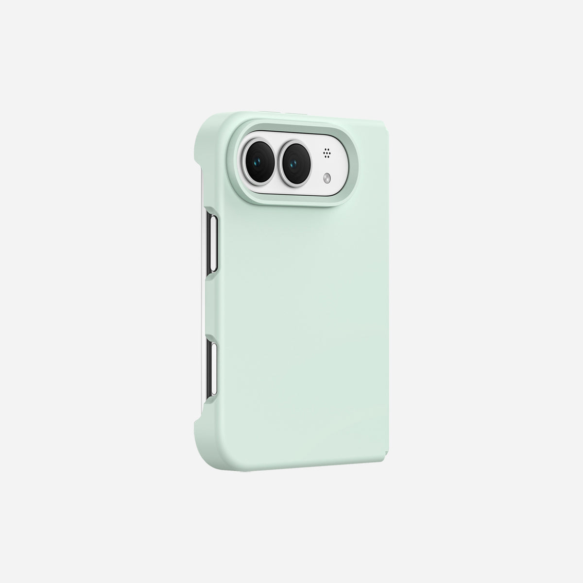 iPhone Duo silicone case with MagSafe - mint green