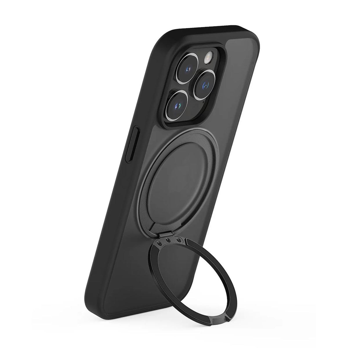 iPhone sport case with stand#color_black