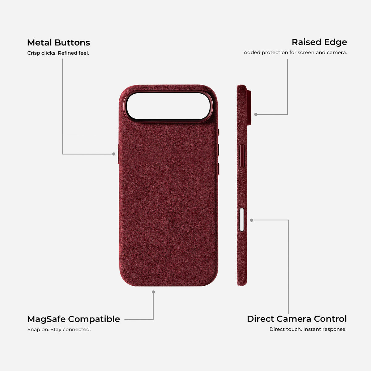 iPhone Air Alcantara Case