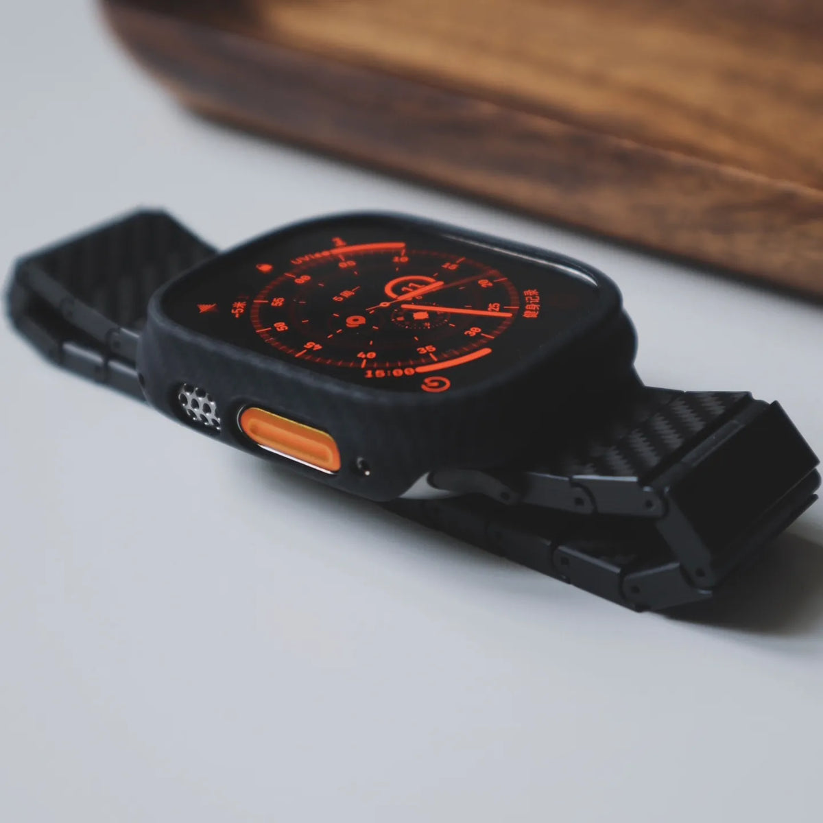 Aramid Fiber Apple Watch Case