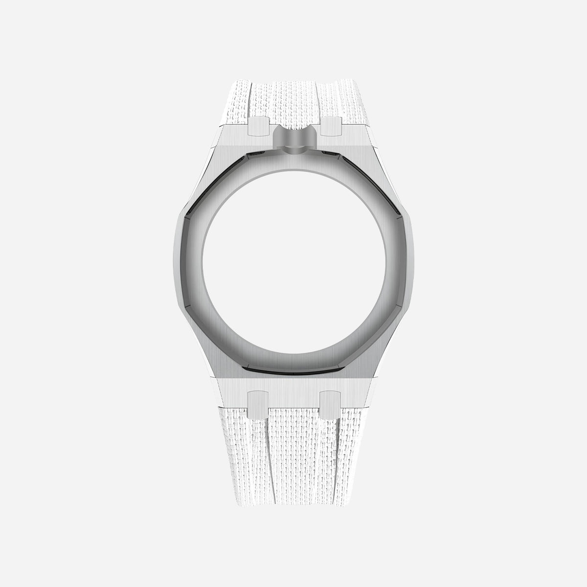 Rubber Strap & Case for AP x Swatch Royal Pop HUIT BLANC