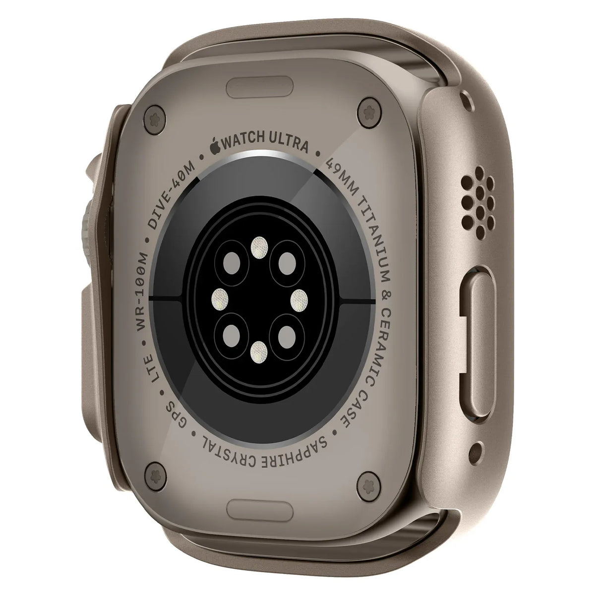Apple Watch Ultra Screen Protector case - silver#color_silver