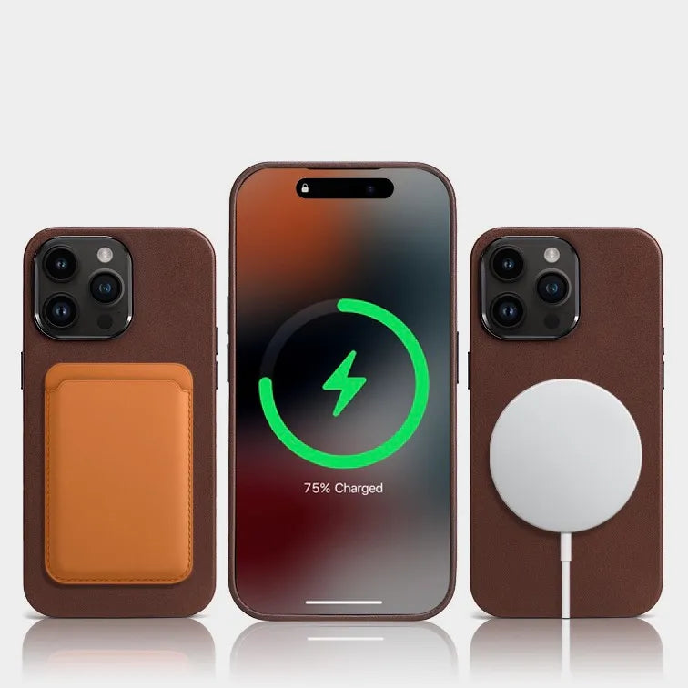 Leather iPhone Case with MagSafe | L04