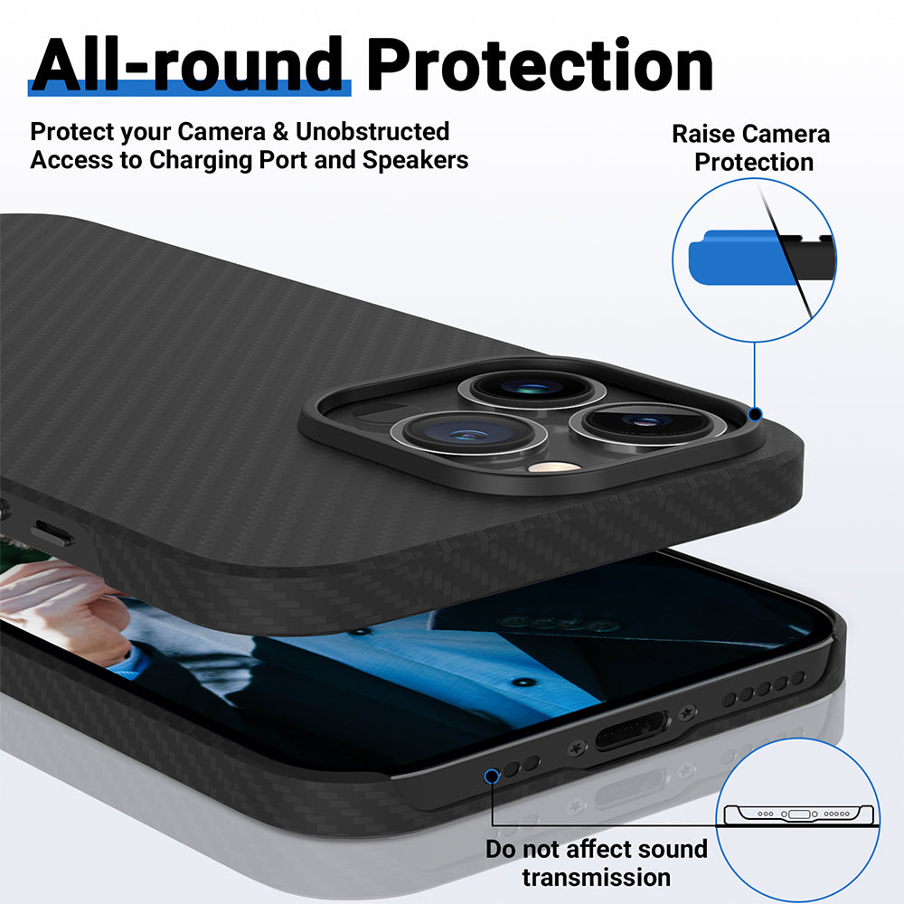 iPhone-Hülle aus Aramidfaser | Schlank 